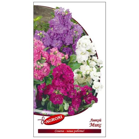 семена Левкой микс АГРОНИ 0,05г семена редис аскания агрони 2г