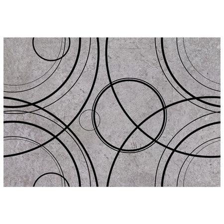 плитка настенная КЕРАМИН Урбан 2Д 27,5х40 круги серая отрезные круги si fang 75 1 2 9 5 мм