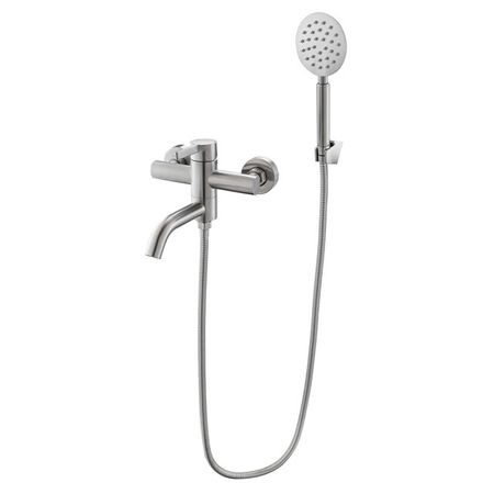 смеситель для ванны VODA Vessel поворотный нержавеющая сталь паровая насадка для кофемашины leenkea 1 отверстие нержавеющая