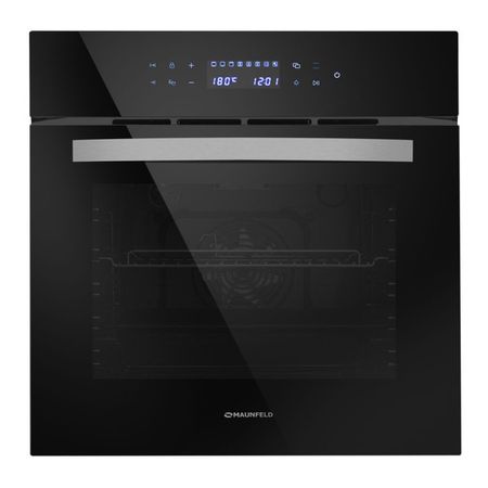 духовка электрическая MAUNFELD EOEC.566TB 56л 10режимов черный духовка электрическая bosch serie 6 hbj558yb3q 59 4см 66л 8 реж гриль конв