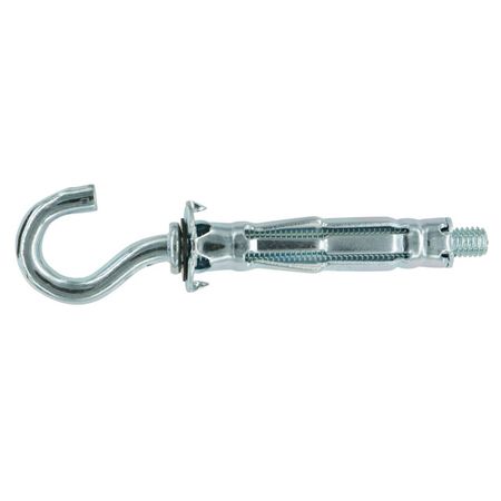 анкер для листовых материалов с крюком оцинкованный 6/13мм 2шт адаптер сверла dazzleex 2 13мм