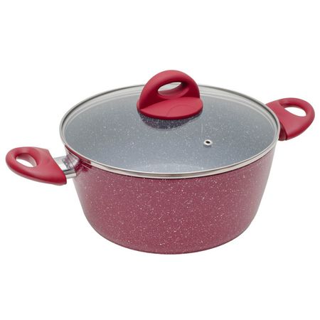 кастрюля MOULIN VILLA Raspberry 2,2л 20см антипр.покр. кован.алюм. стеклянная крышка индукция shchv камера ночного видения raspberry pi 5мп