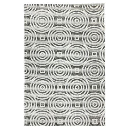 коврик для ванной ВИЛИНА Круги 50х65см ПВХ серый отрезные круги si fang 75 1 2 9 5 мм