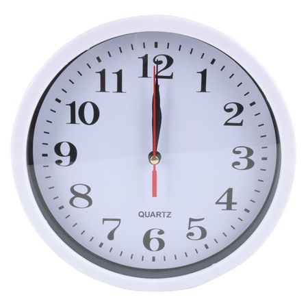 часы настенные Zarys 195х195х40мм пластик белые цифровые настенные часы белые abs