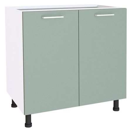 кухонный шкаф напольный Верде 800х550х820мм 2 двери МДФ/ЛДСП бад спирулина верде таблетки по 350 мг 40 шт