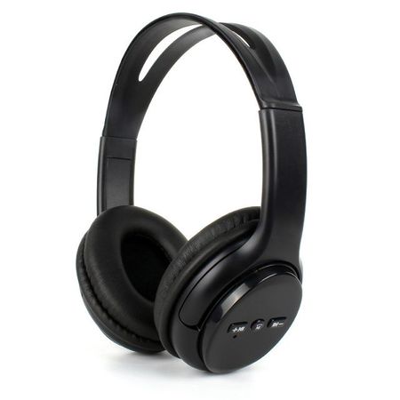 наушники беспроводные CADENA WS-3310 полноразмерные черный qvvcev h22600 cctv микрофон аудио монитор