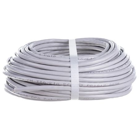 кабель UTP4 cat.5e DORI CCA 50м серый кабель компьютерный cat 5e патч корд dori utp4 литой 1 5м серый