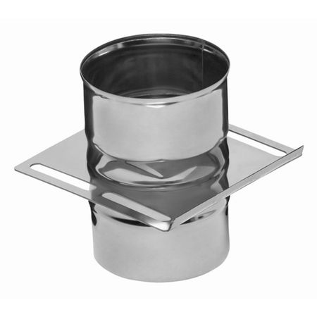 площадка монтажная для одностенного дымохода 150мм AISI 430 hafele монтажная площадка крестовая 0мм 329 71 500