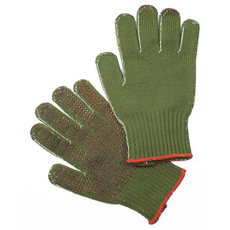 перчатки усиленные HONEYWELL RGT899V-9 х/ б с ПВХ размер L зеленые зеленые светодиодные сценические перчатки jaeoogy 4 шт