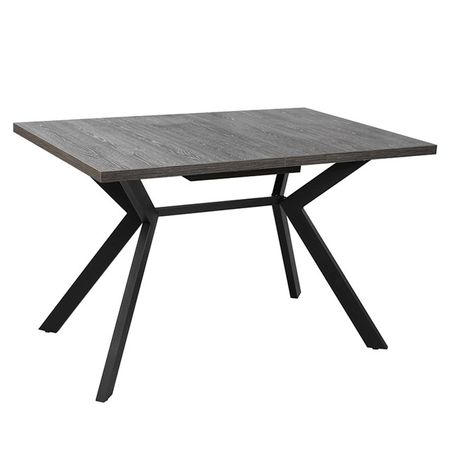 стол раздвижной БОЛТ 1200(1610)х800х750мм дуб марсала/черный муар ЛДСП/металл 4 шт болты заднего амортизатора мотоцикла винт для harley sportster xl883 1200 dyna touring electra glide softail крепежный болт