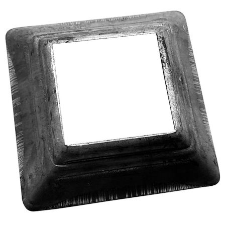 штамповка основание 80х80мм отверстие 40х40мм 1шт основание фрезерного станка homyl 2 в 1