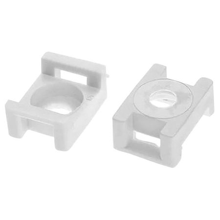 площадка для хомутов DUWI под винт 29x15мм 10шт белый hafele монтажная площадка крестовая 0мм 329 71 500
