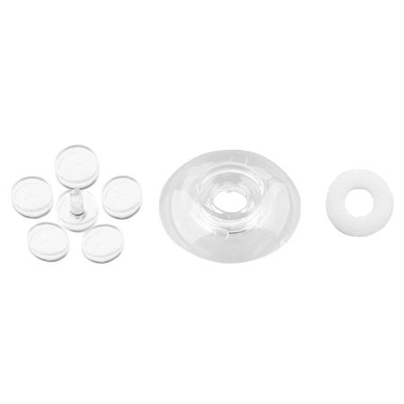 термошайба для поликарбоната D30мм прозрачная 25шт
