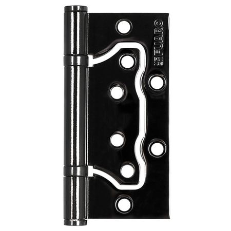 петля универсальная бабочка FUARO 100х75х2,5мм глянцевый черный петля универсальная бабочка arsenal 100х75х2 5мм