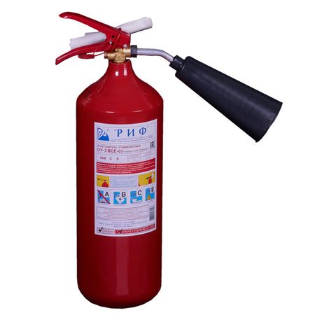 огнетушитель углекислотный ОУ-3 ВСЕ РИФ