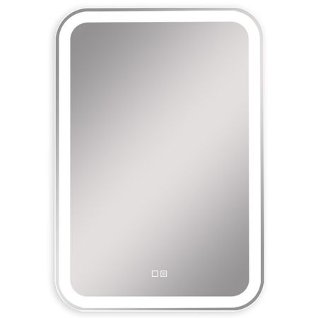 зеркало для ванной SILVER MIRRORS Мальта2 55х80см LED сенсор диммер подогрев зеркало для ванной silver mirrors мальта 80х55см сенсор