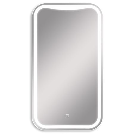 зеркало для ванной SILVER MIRRORS Турин 40х70см LED сенсор диммер зеркало для ванной silver mirrors мальта 80х55см сенсор