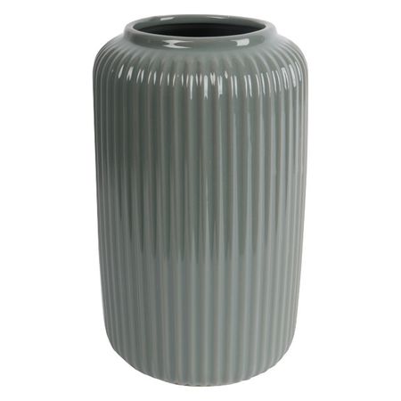 ваза TODELIA Лаверна 22см керамика серая