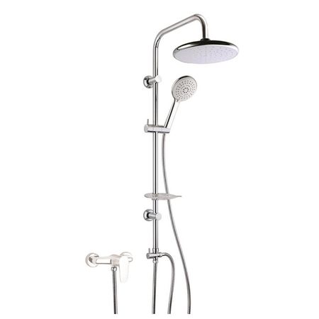 система душевая PAINI RS White 970x240x540мм хром ручной переключатель дроссельной заслонки victopeak