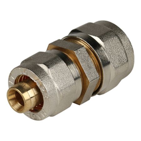 соединитель обжим STOUT металлопластиковый 20x16 угольник обжим stout металлопластиковый 20х20