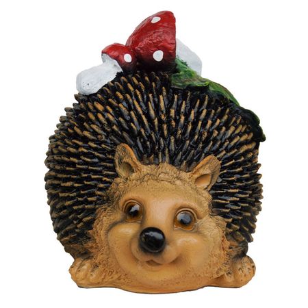 фигура садовая Еж с грибами h23см соус гурмикс нужен ужин для жаркого с грибами 50 г
