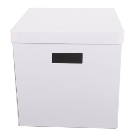 короб для хранения TODELIA Absolute 280х280х280мм картон белый lesaiyarr белый картон лоток для колец и сережек на 100 мест