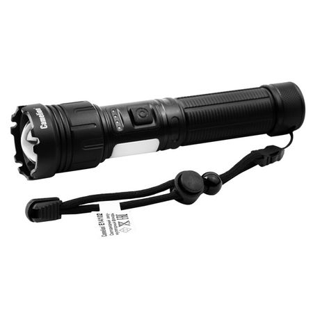 фонарь аккумуляторный CAMELION 10Вт лазерный диод, магнит черный портативный фонарь для кемпинга 15600 мач