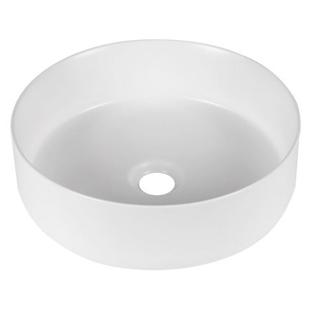 раковина накладная VITARTA Koko 36см круг белая раковина накладная ofelis stella 46см круг белая