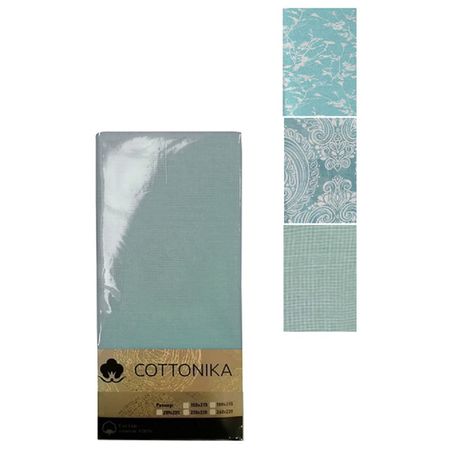 комплект наволочек COTTONIKA 70х70см 2шт бязь в ассортименте /разные рисунки/ зеленый