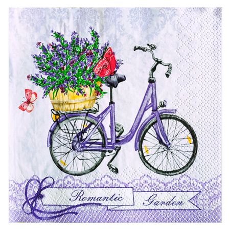 салфетки BOQUET Путешествие в Прованс 3-слойные 33х33см 20шт открытки sjmandun путешествие в австрию 30 шт