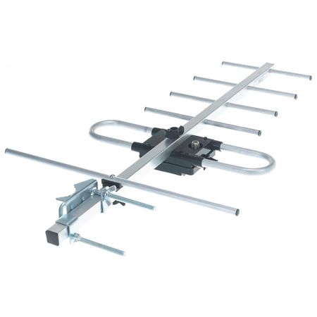 антенна уличная активная DORI 4290 с усилителем 30Дб антенна наружная cadena 2020af активная с усилителем