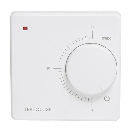 терморегулятор механический ТЕПЛОЛЮКС LC 001 белый IP20 терморегулятор механический теплолюкс lc 001 ip20