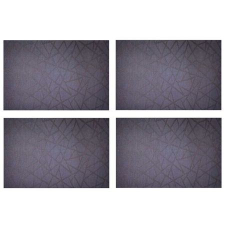 комплект салфеток сервировочных 30х45см 4шт фиолетовый, SET-15 из 10 микрофибровых протирочных салфеток