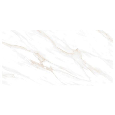 керамогранит CERADIM Калакатта Кларити Голд 60x120см белый полированный