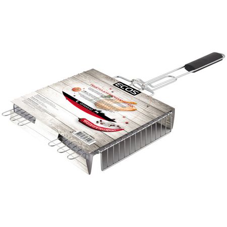 решетка-гриль ECOS 31х24х5см хром.сталь, дерево 65см общая длина 2 шт линейный датчик общая длина 16 мм 5k b10k одиночный 3 футовый фейдер прямой ползунковый потенциометр