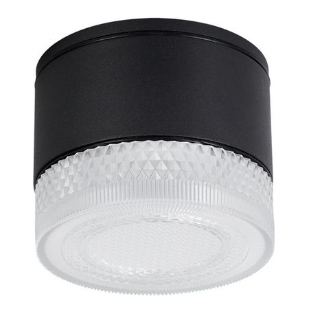 светильник потолочный уличный ARTE LAMP Пяутос GX53 1х15Вт IP54 алюминий черный