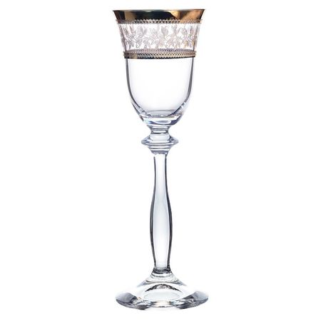 набор рюмок CRYSTALEX Анжела панто платина 6шт. 60мл водка стекло водка montblanc франция 1 л