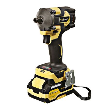 гайковерт ударный HANSKONNER HCD20420BLC 18В 4,0Ач 1АКБ бесщеточный бесщеточный шпиндель yun duan bldc 200 250 300 500w