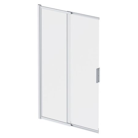 шторка для ванны AM.PM Like 100x150см распашная/раздвижная профиль мат. хром шторка для ванны ofelis mosaic 75х140см 1 створка стекло