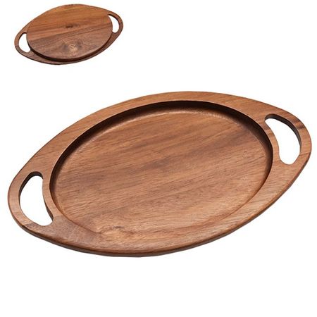 блюдо TODELIA Acacia 30х17,5х2,5 см овальное акация