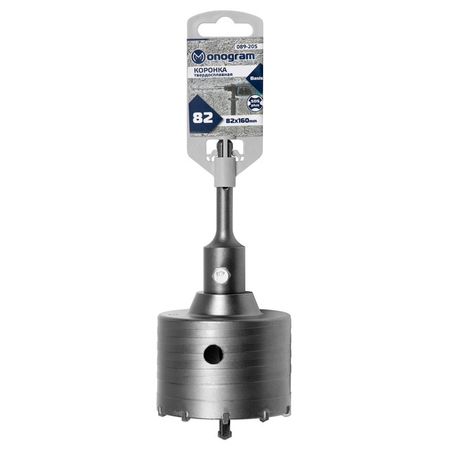 коронка твердосплавная MONOGRAM 82х50/160мм коронка твердосплавная monogram 45х50 160мм