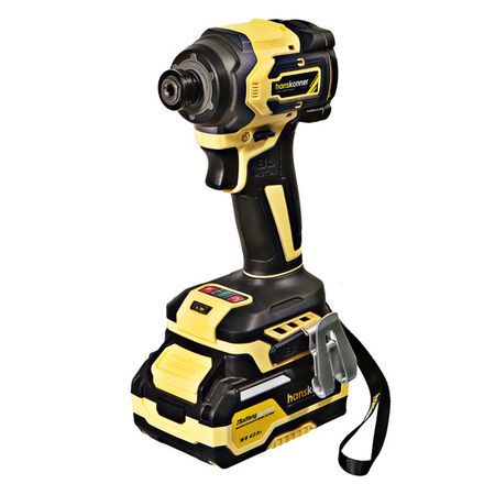 винтоверт ударный HANSKONNER HCD20280BLC 18В 4,0Ач 1АКБ бесщеточный бесщеточный шпиндель yun duan bldc 200 250 300 500w