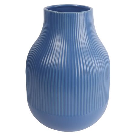 ваза TODELIA Летиция 21см керамика синяя