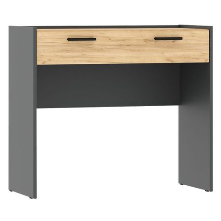 стол туалетный Оттавия 900х400х796мм антрацит/дуб крафт золотой стол туалетный оттавия 900х400х796мм антрацит дуб крафт