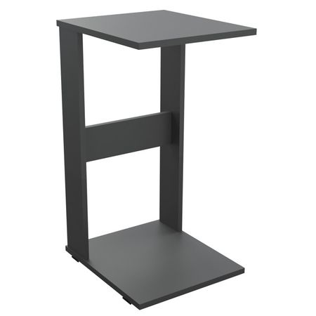 стол журнальный Flint 350х660х400мм графит ЛДСП кассель опора для стола прямоугольная 80х20 h715 10 мм графит 1 шт ks80x20 715 gr