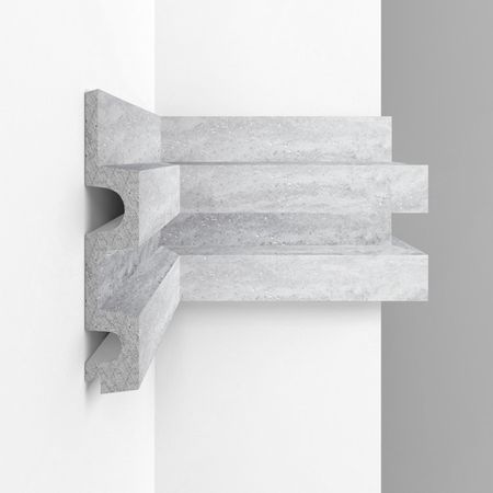 панель DECOMASTER 2900х21х122мм кварц белый, арт.D302-1634