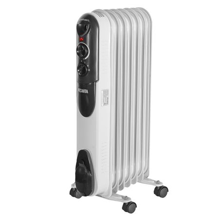 радиатор масляный РЕСАНТА ОМПТ-7Н 1500Вт 7 секций белый аэрогриль vitek af4001 1500вт белый 5 л