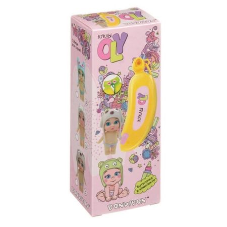 кукла Oly в шапочке-ушанке пластик текстиль в ассортименте moonbiffy атласная шапочка для сна