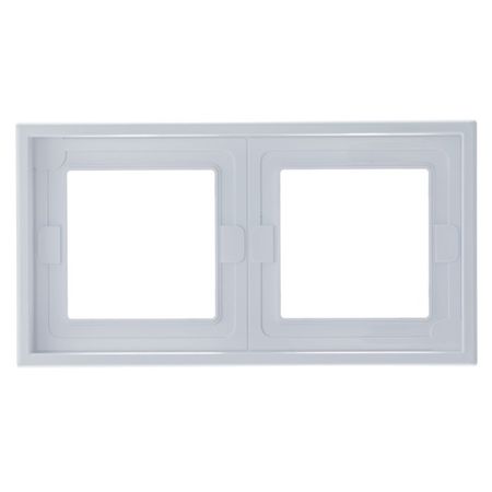 рамка 2 поста SYSTEME ELECTRIC Art Gallery IP44 белый