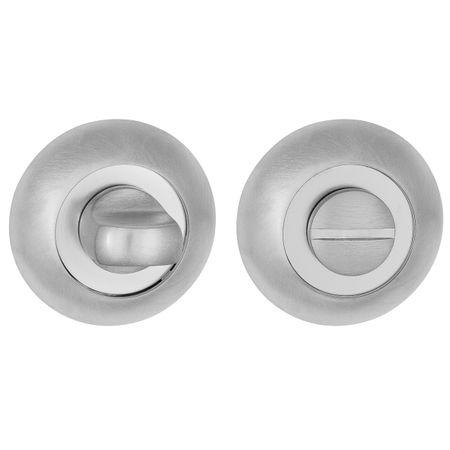 завертка сантехническая PUNTO круг сатинированный хром завертка сантехническая punto квадрат